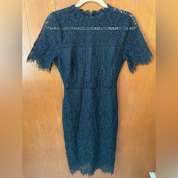 Lulus Remarkable Lace Dress - black - Picture 13 of 13